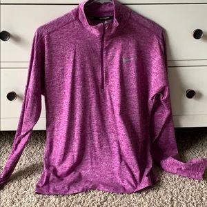 Nike running dri-fit half zip